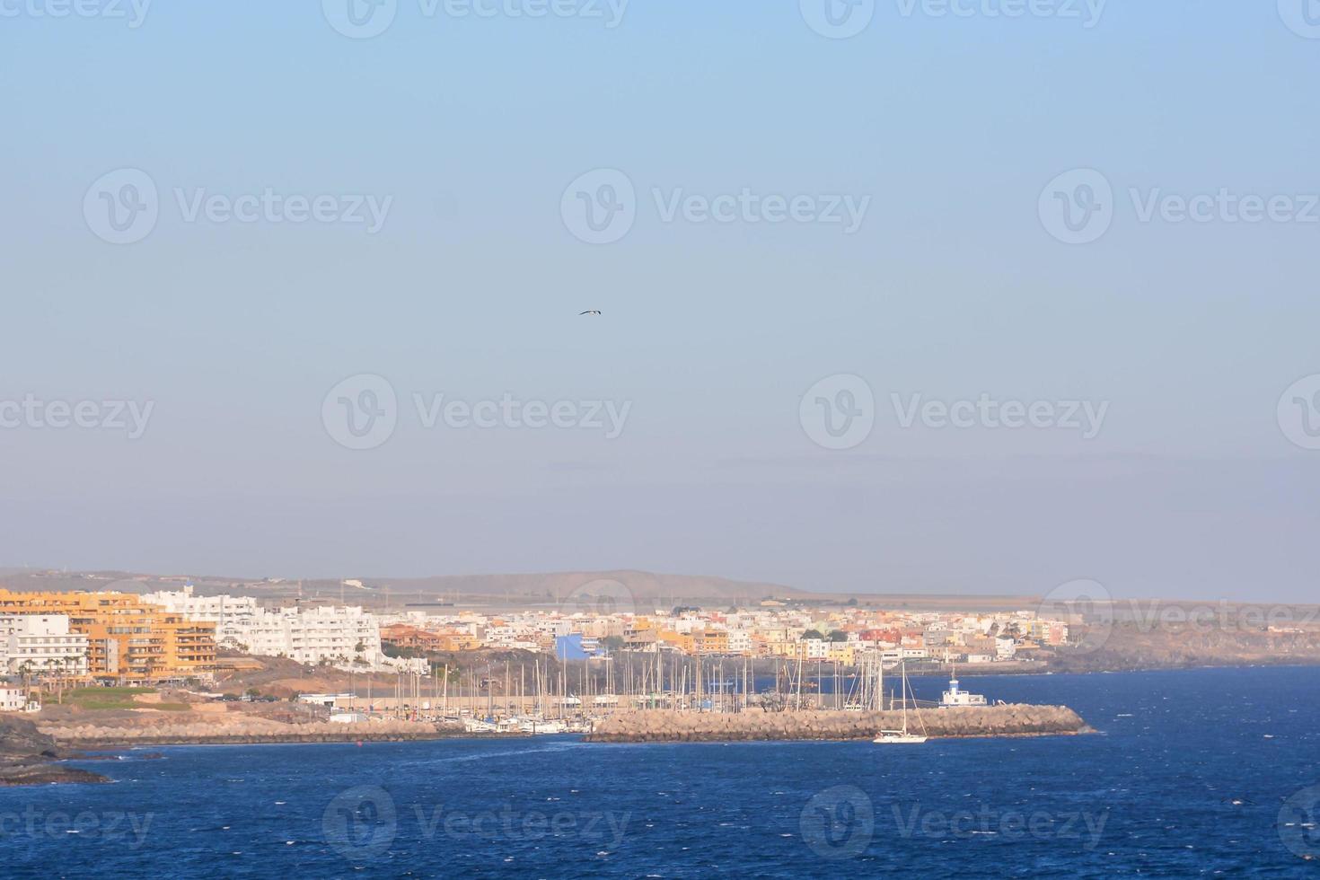 Scenic coastal view photo