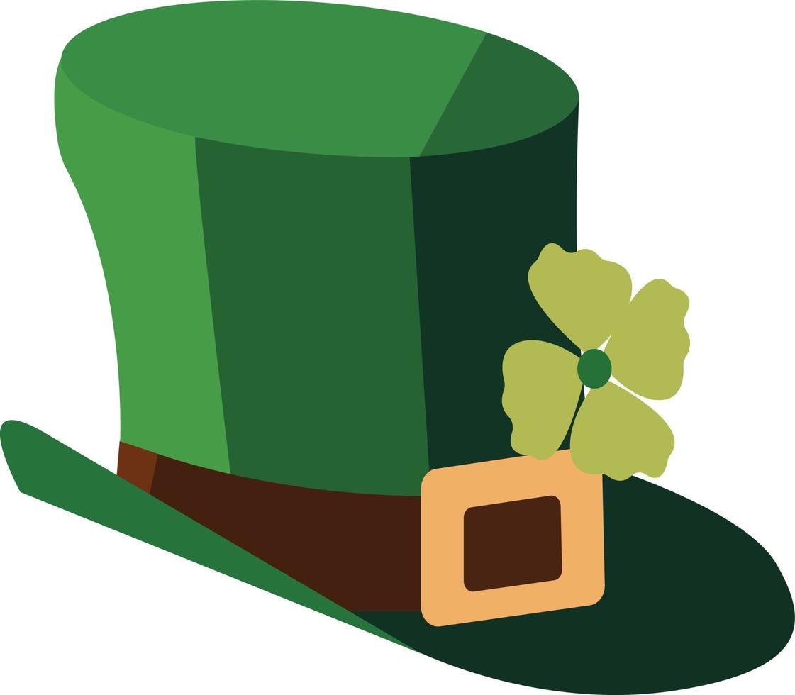 free vector green leprechaun hat