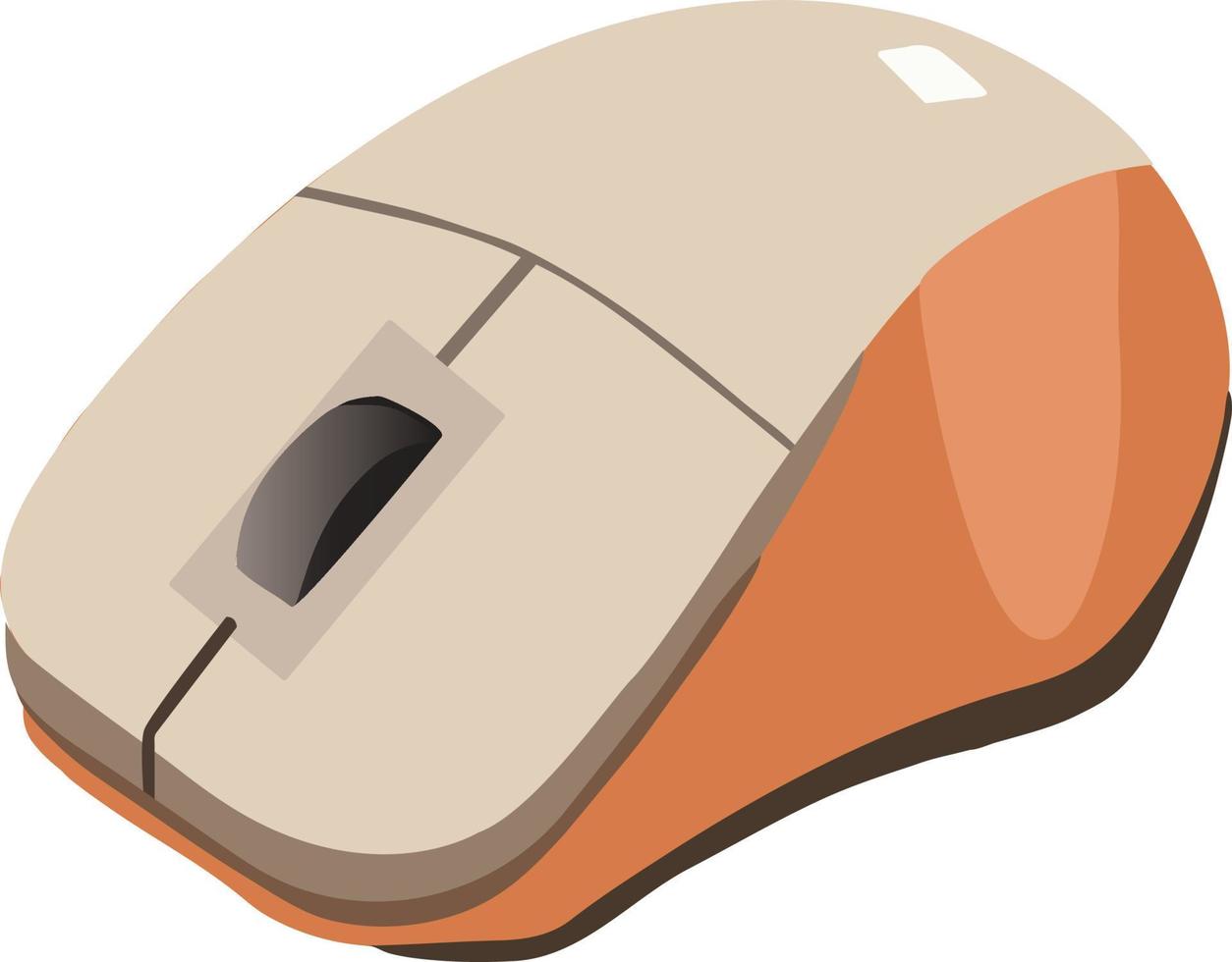 cute vector wireless computer mouse