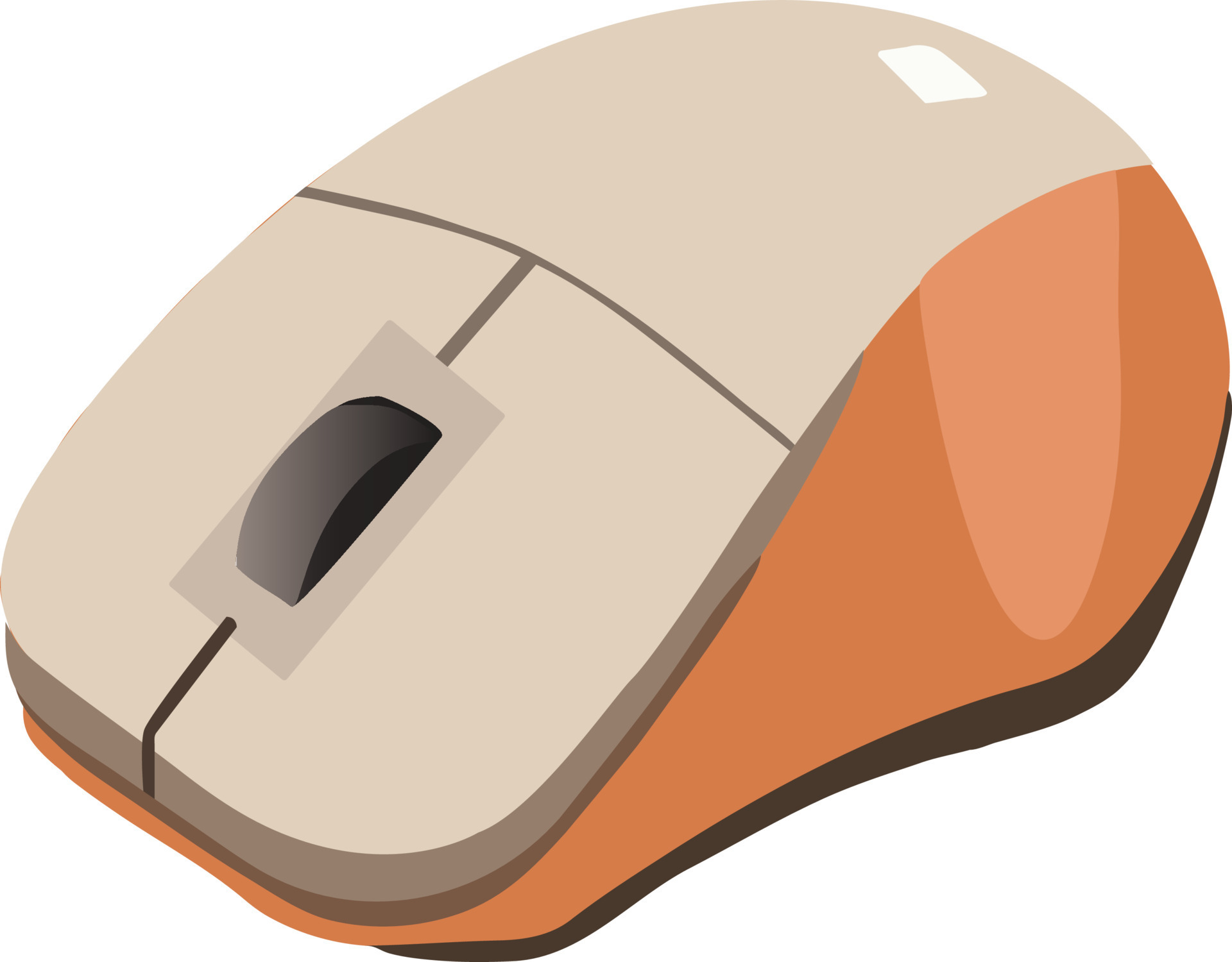 cute vector wireless computer mouse 21960718 Vector Art at Vecteezy