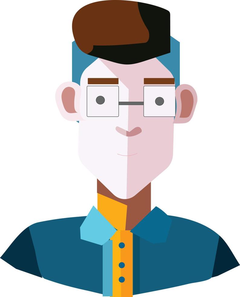 cartoon  vector man icon