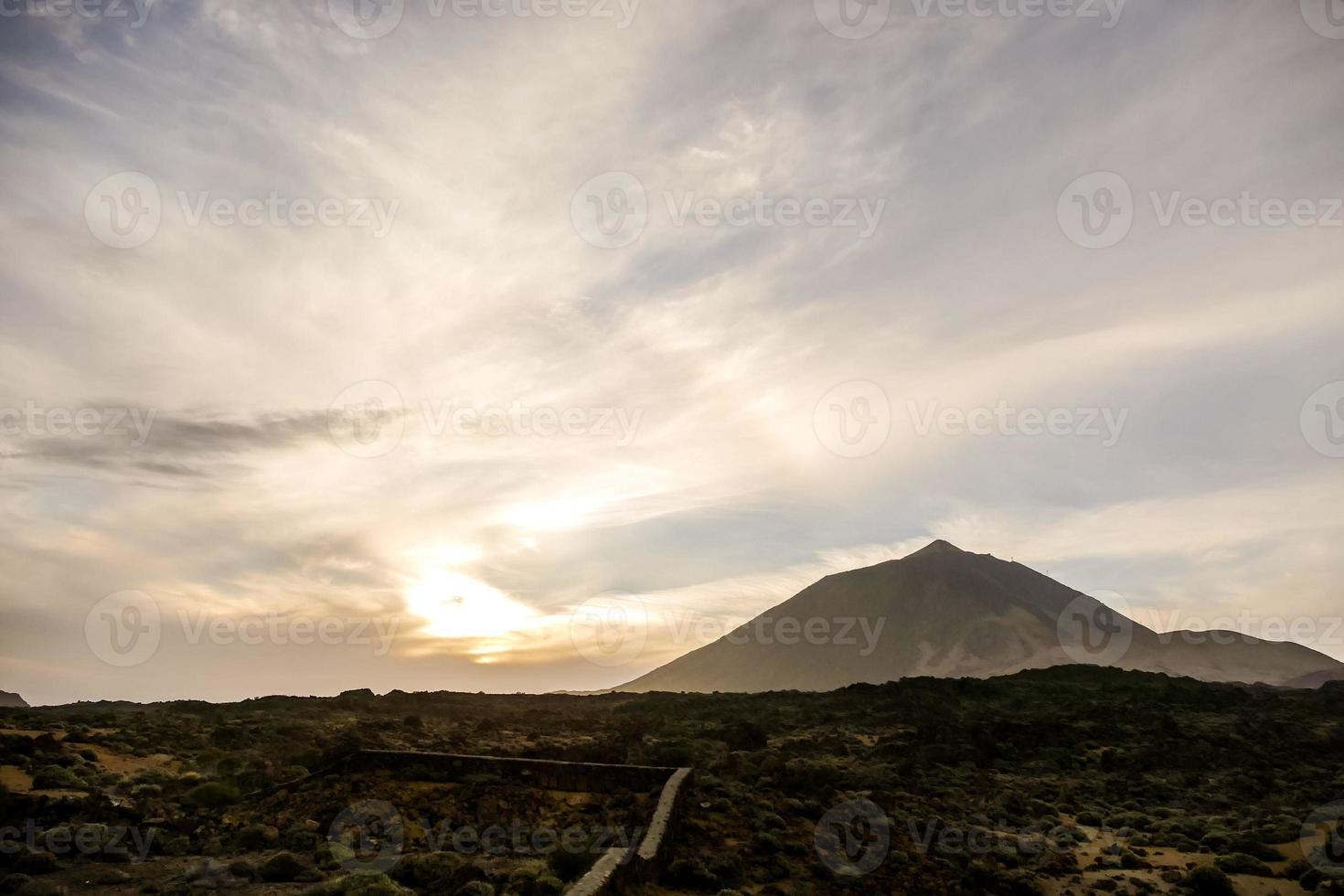 Scenic rural landscape photo