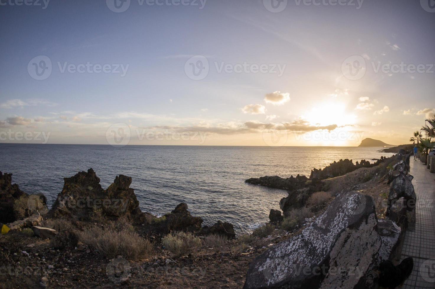 Scenic coastal view photo