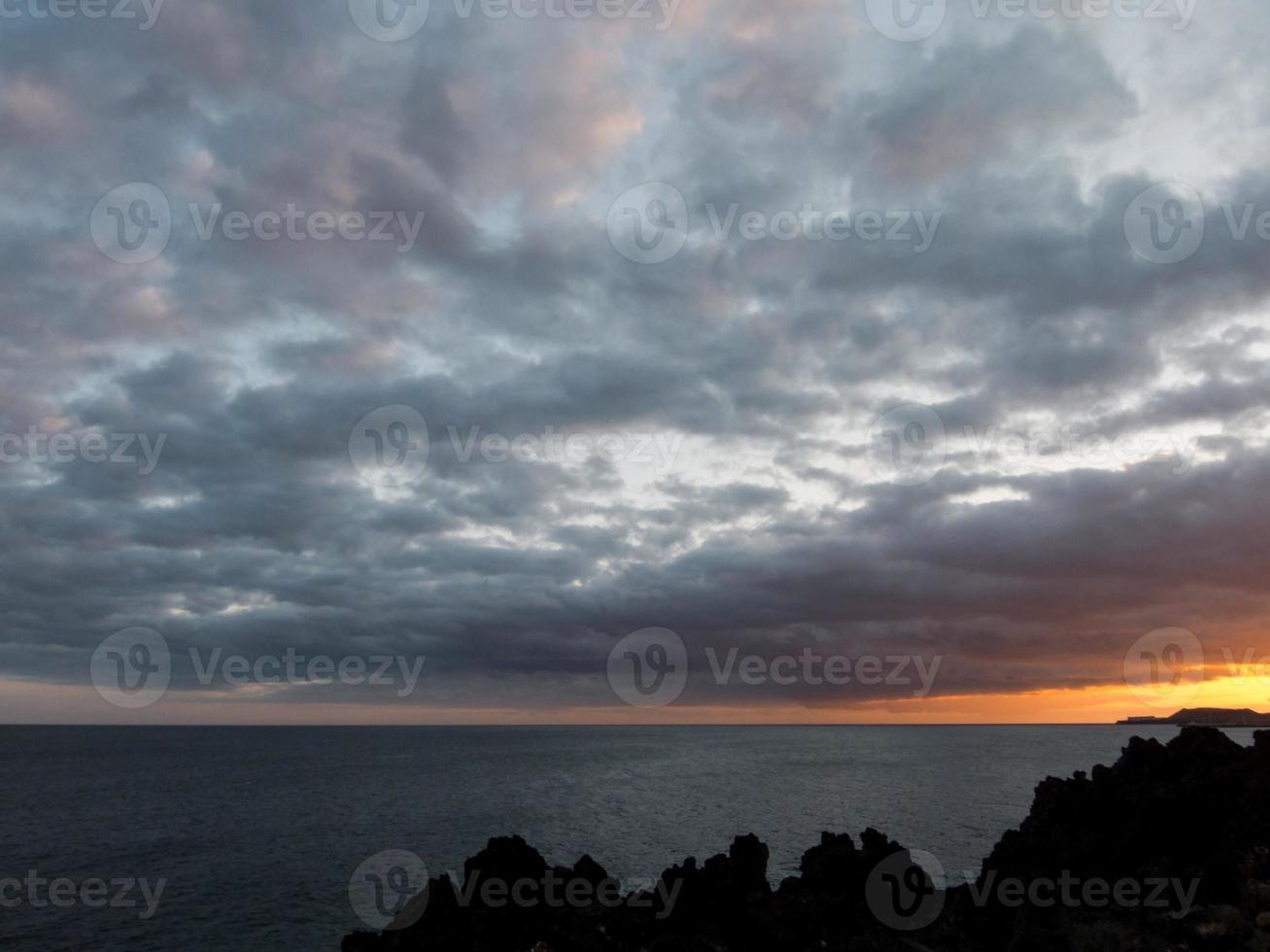 Scenic coastal view photo