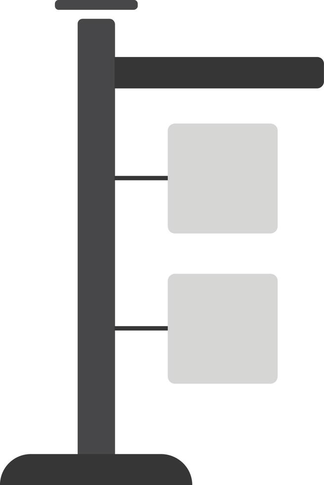 Street Sign Pole vector