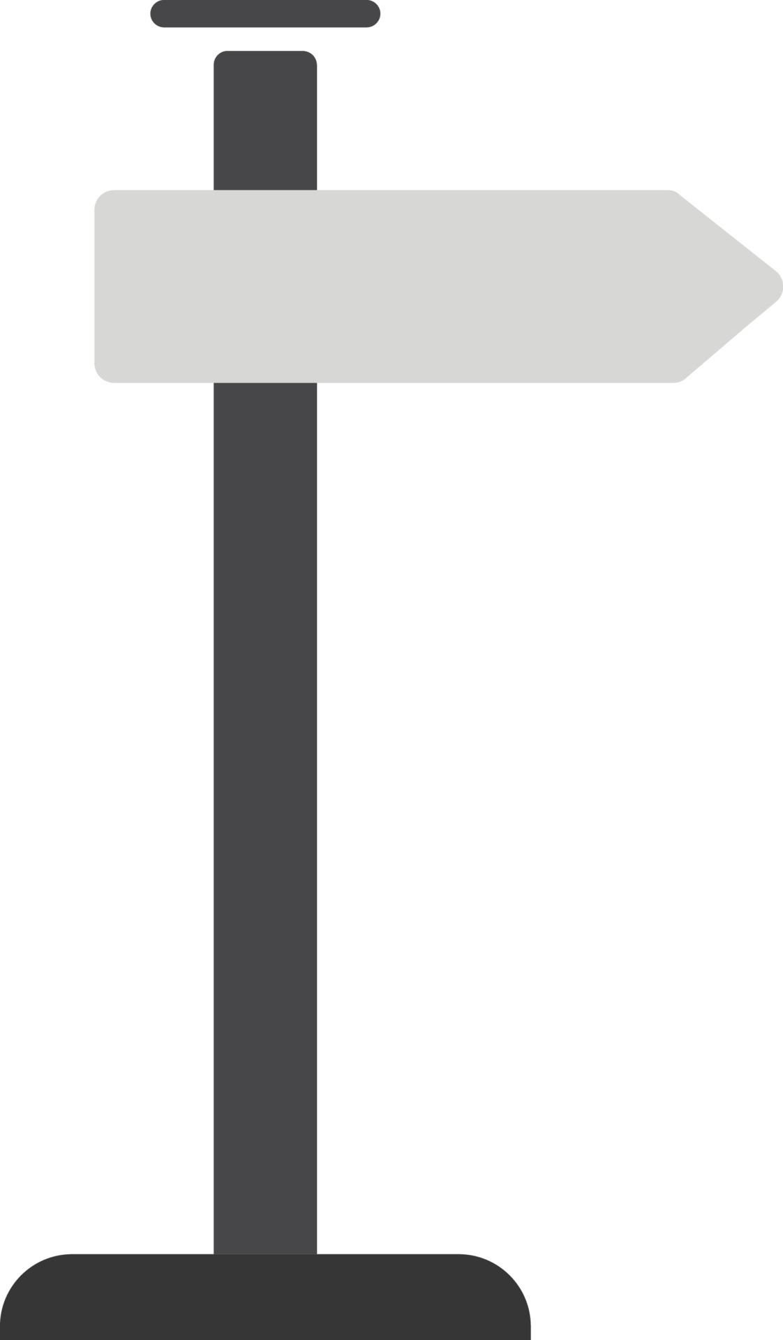 Street Sign Pole 21961928 Vector Art at Vecteezy