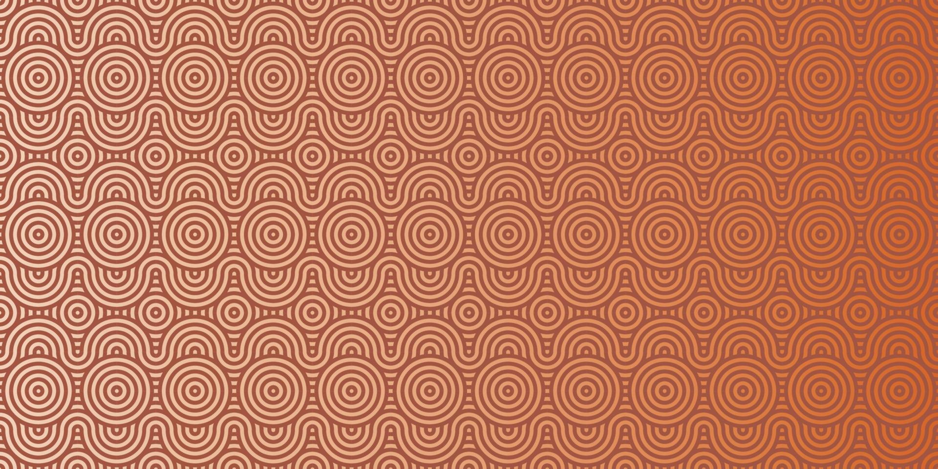 circle seamless pattern vector
