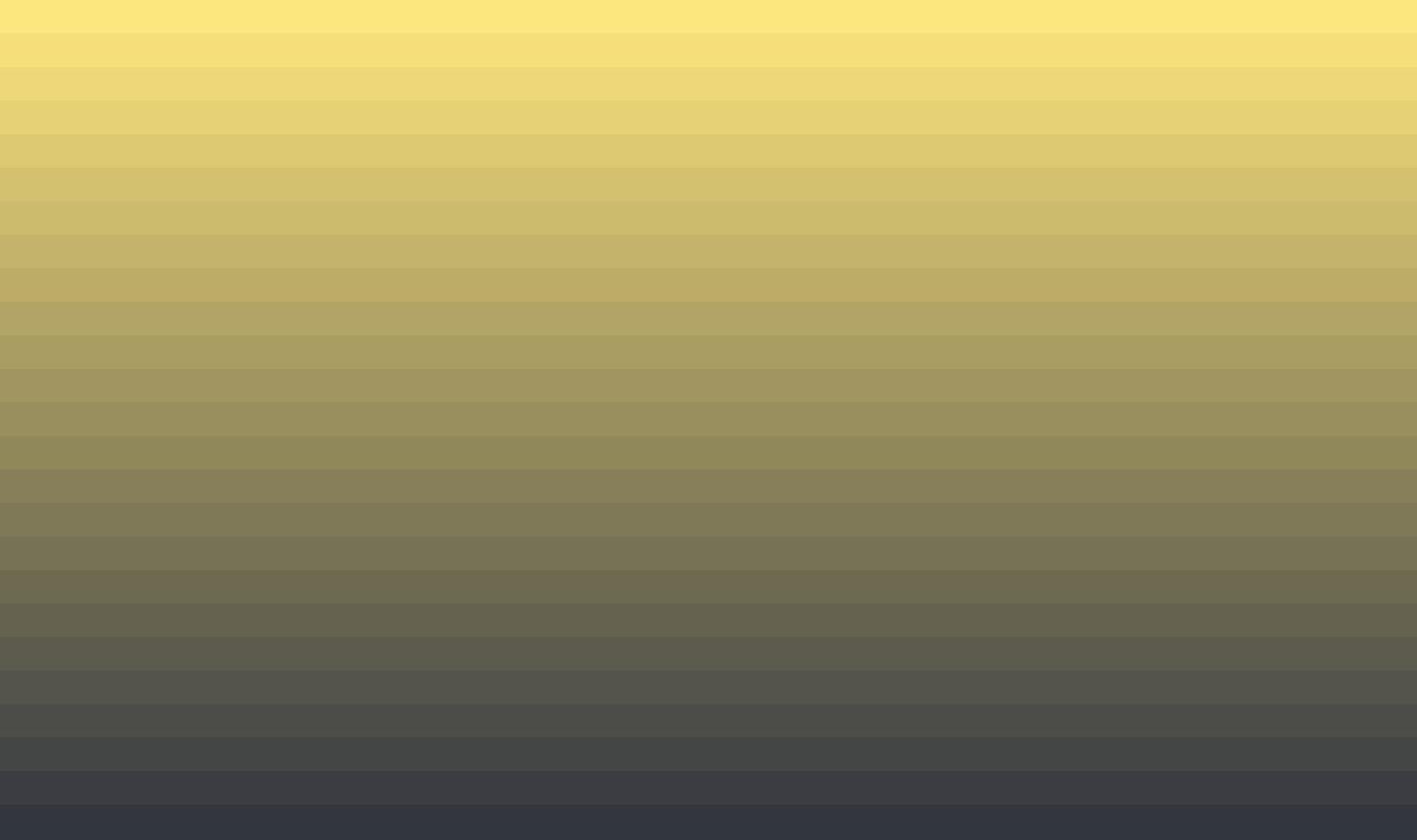 Gradient yellow and gray transition vector background isolated on rectangle template. Simple flat two toned wallpaper.