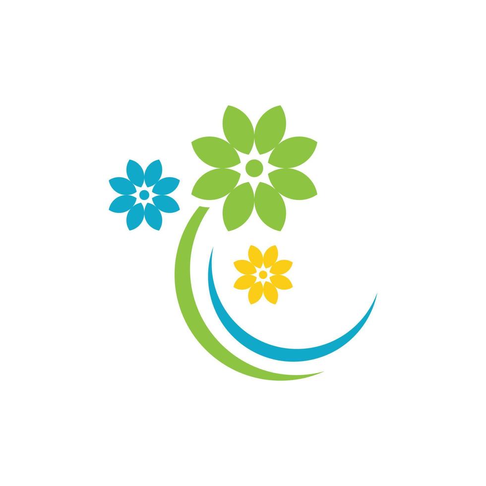 flower vector icon design