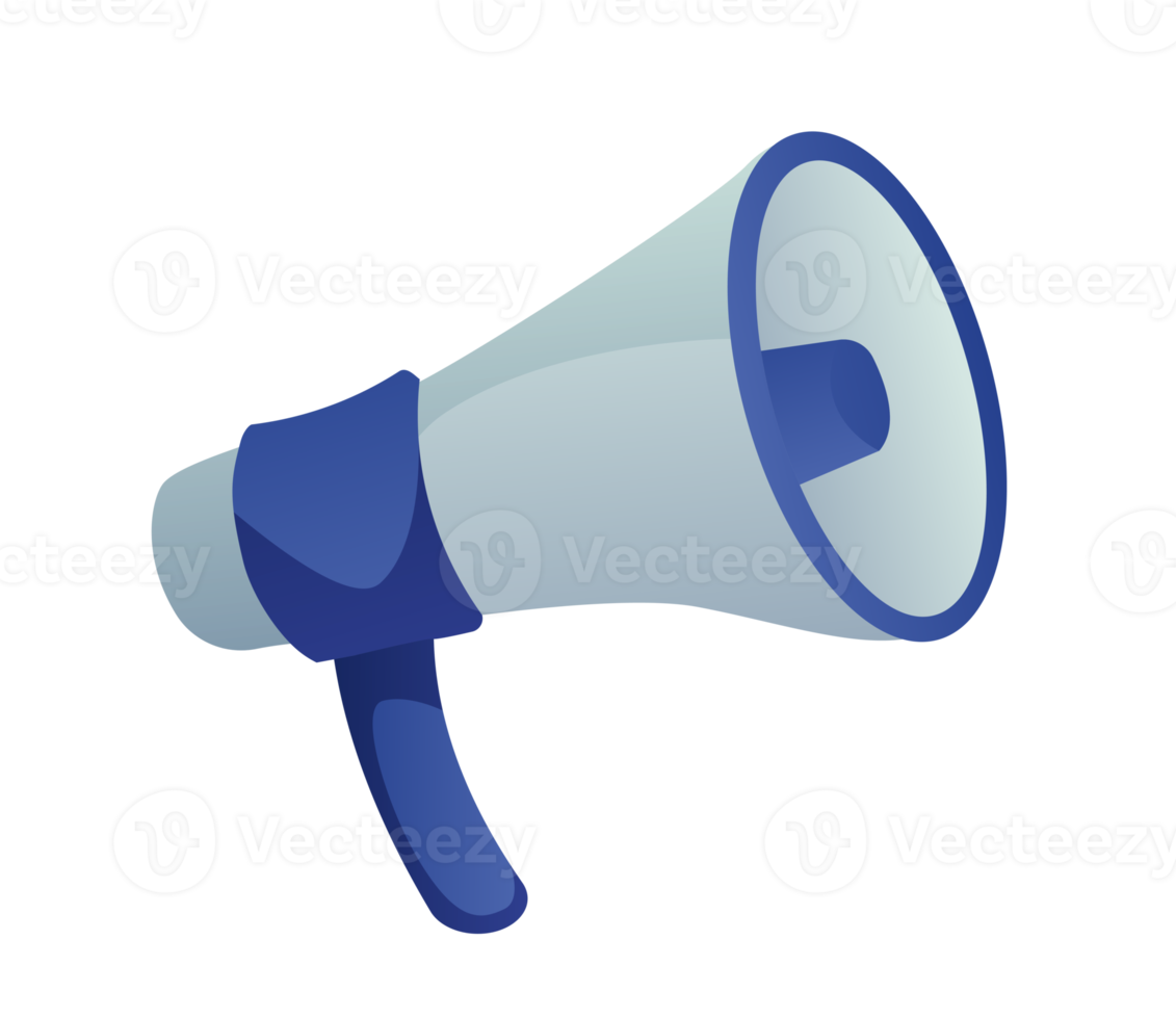 Speaker Megaphone isolated illustration png