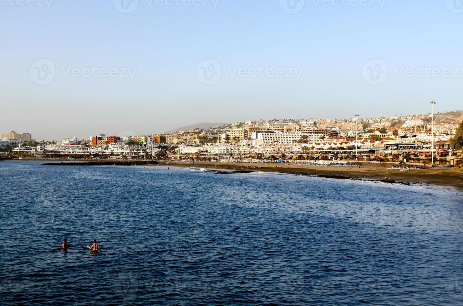 Scenic coastal view photo