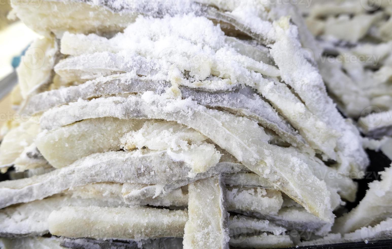 Dried cod in a market 21963656 Stock Photo at Vecteezy