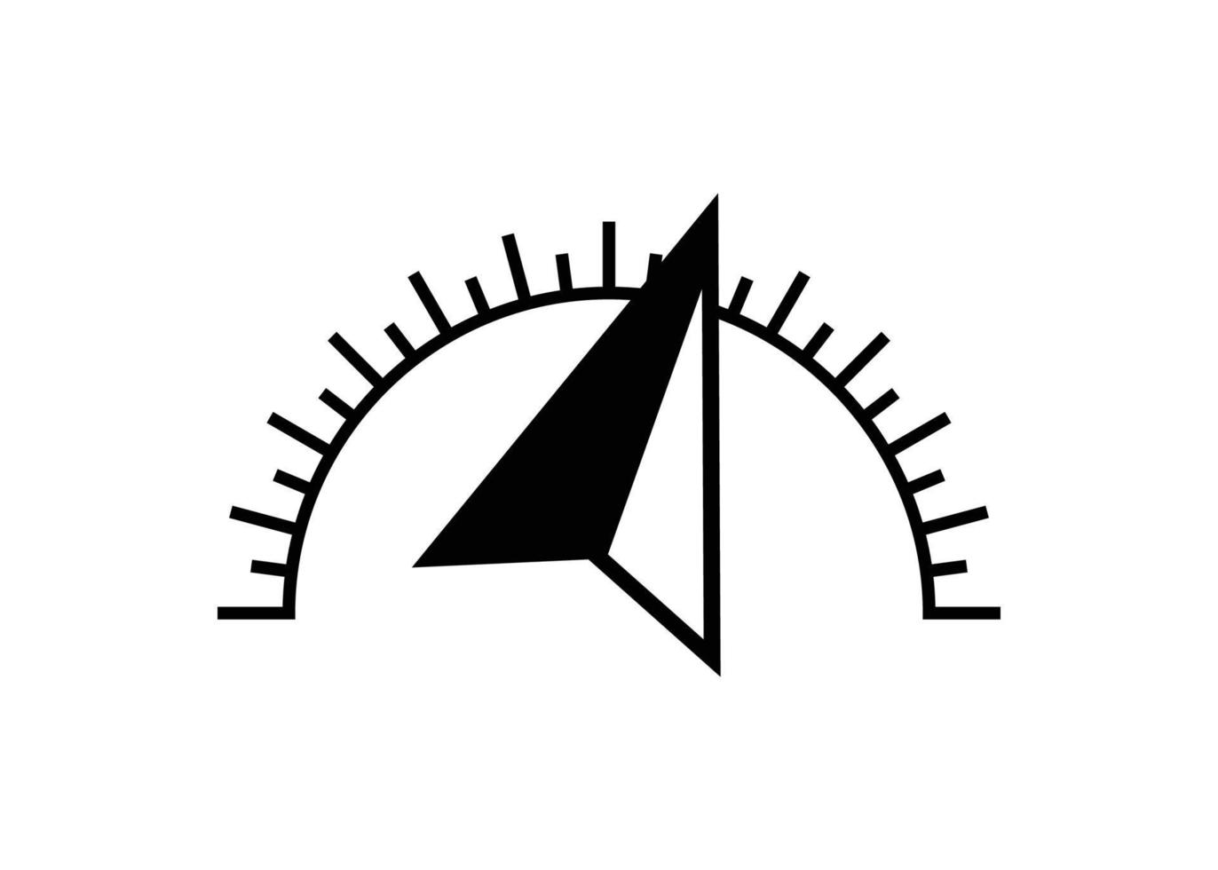 Brújula icono logo diseño modelo aislado ilustración vector