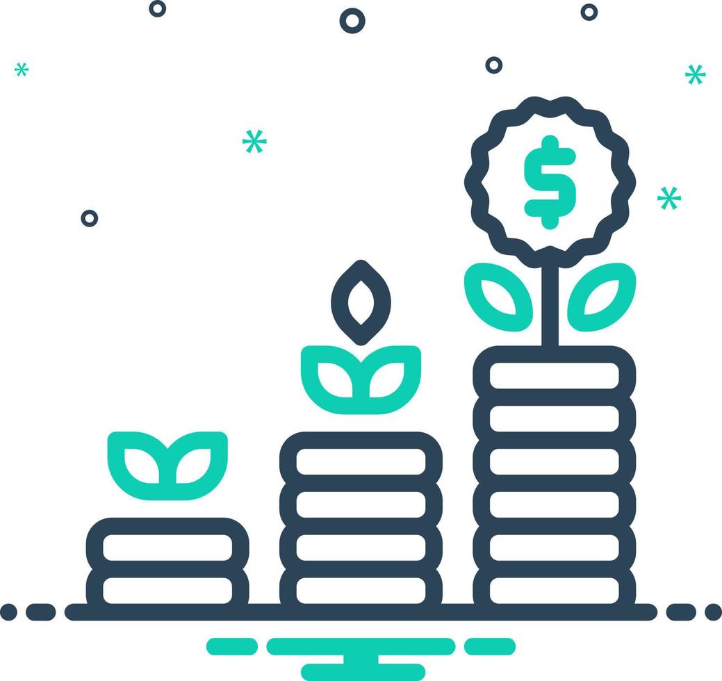 mix icon for sip vector