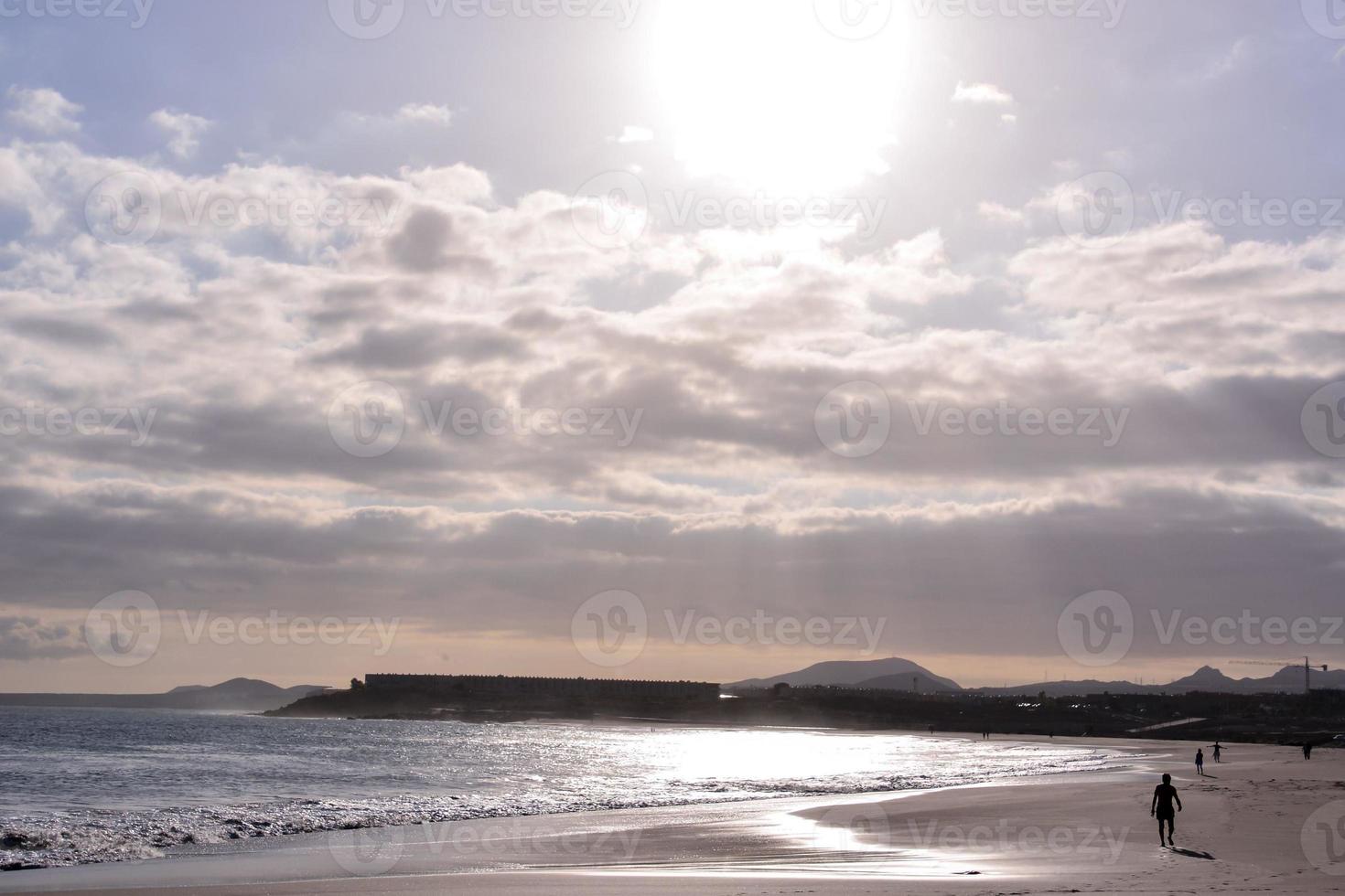 Scenic coastal view photo