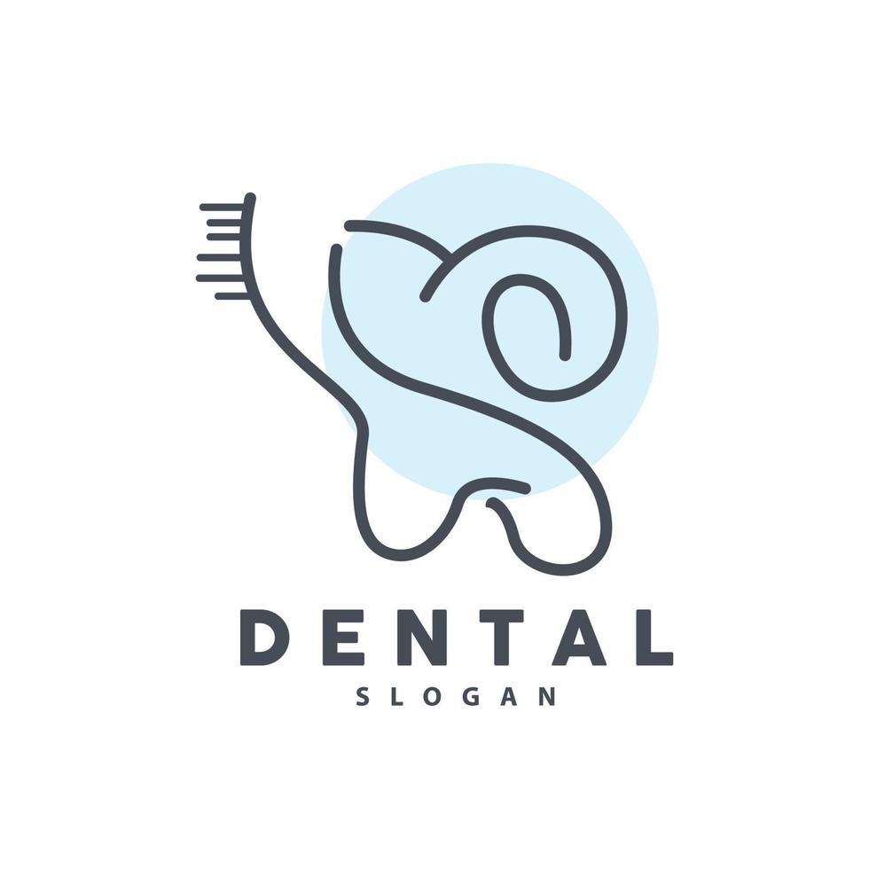 Tooth logo, Dental Health Vector, Care Brand Illustration vector