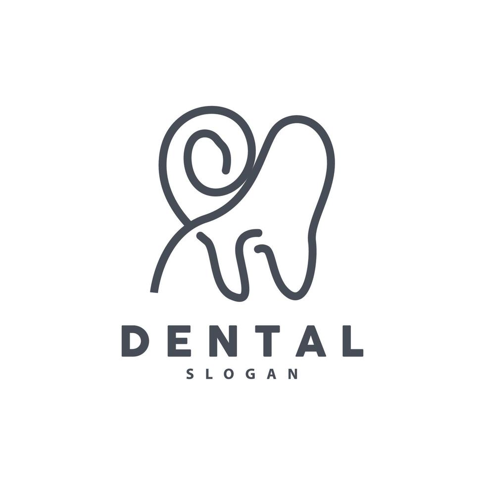 Tooth logo, Dental Health Vector, Care Brand Illustration vector