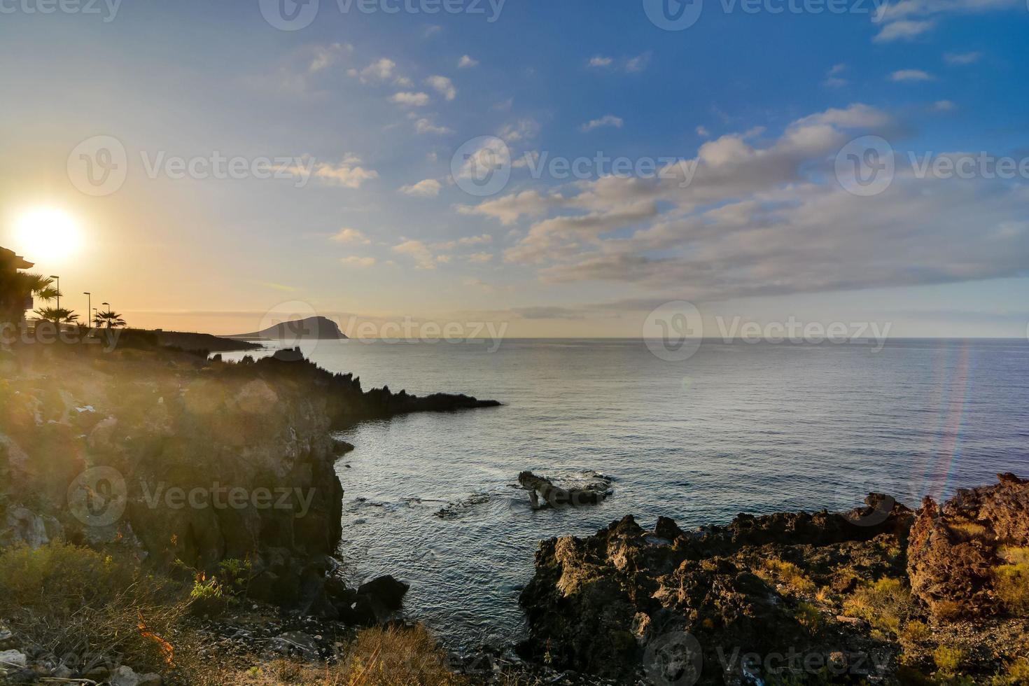 Scenic coastal view photo