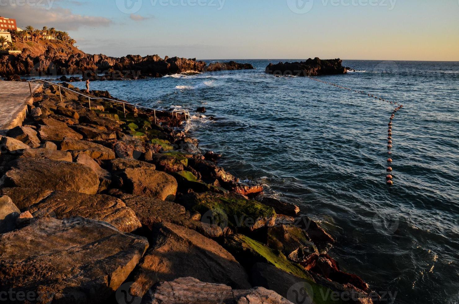 Scenic coastal view photo