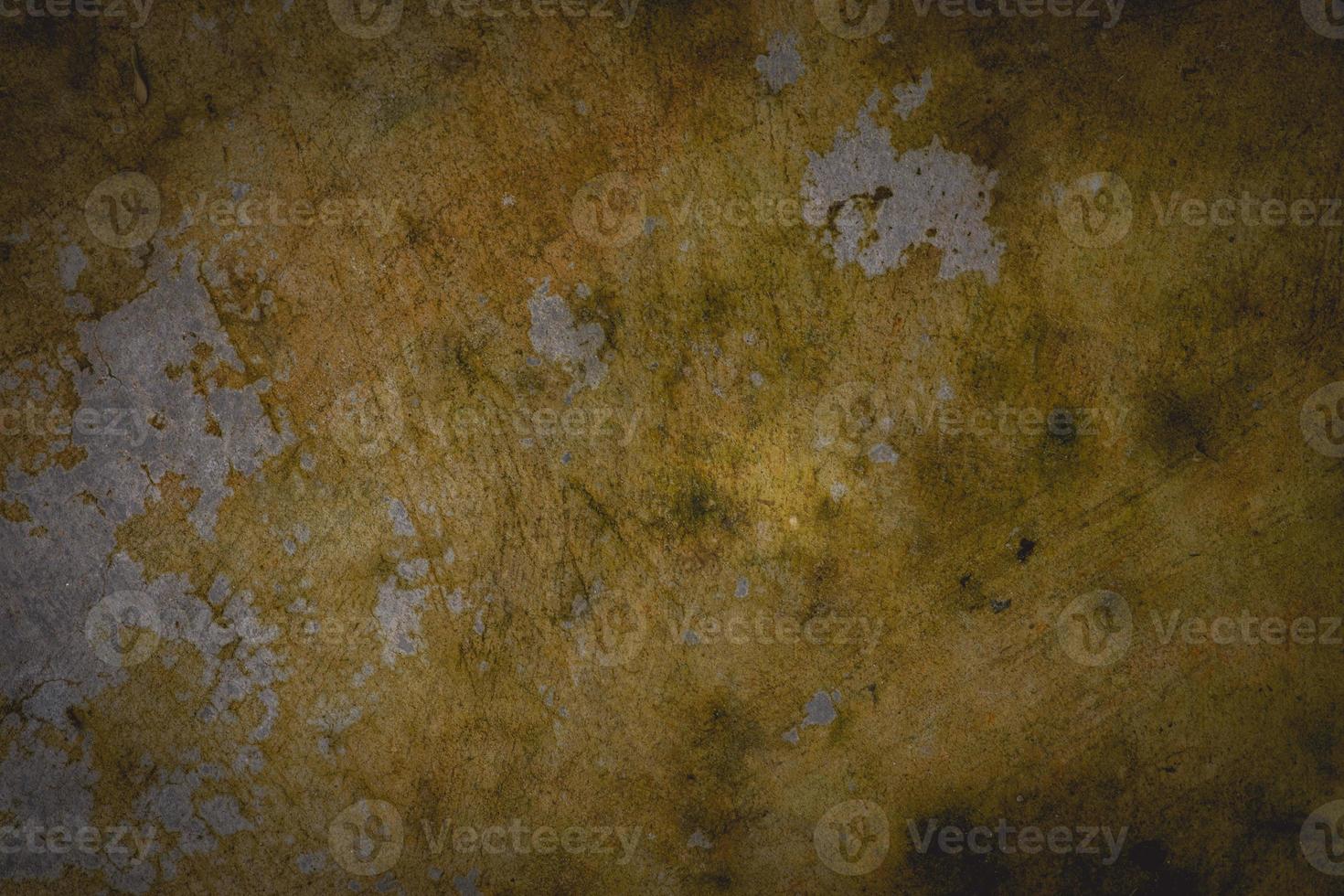 Yellow dirty cement floor. Concrete backgrounds texture photo