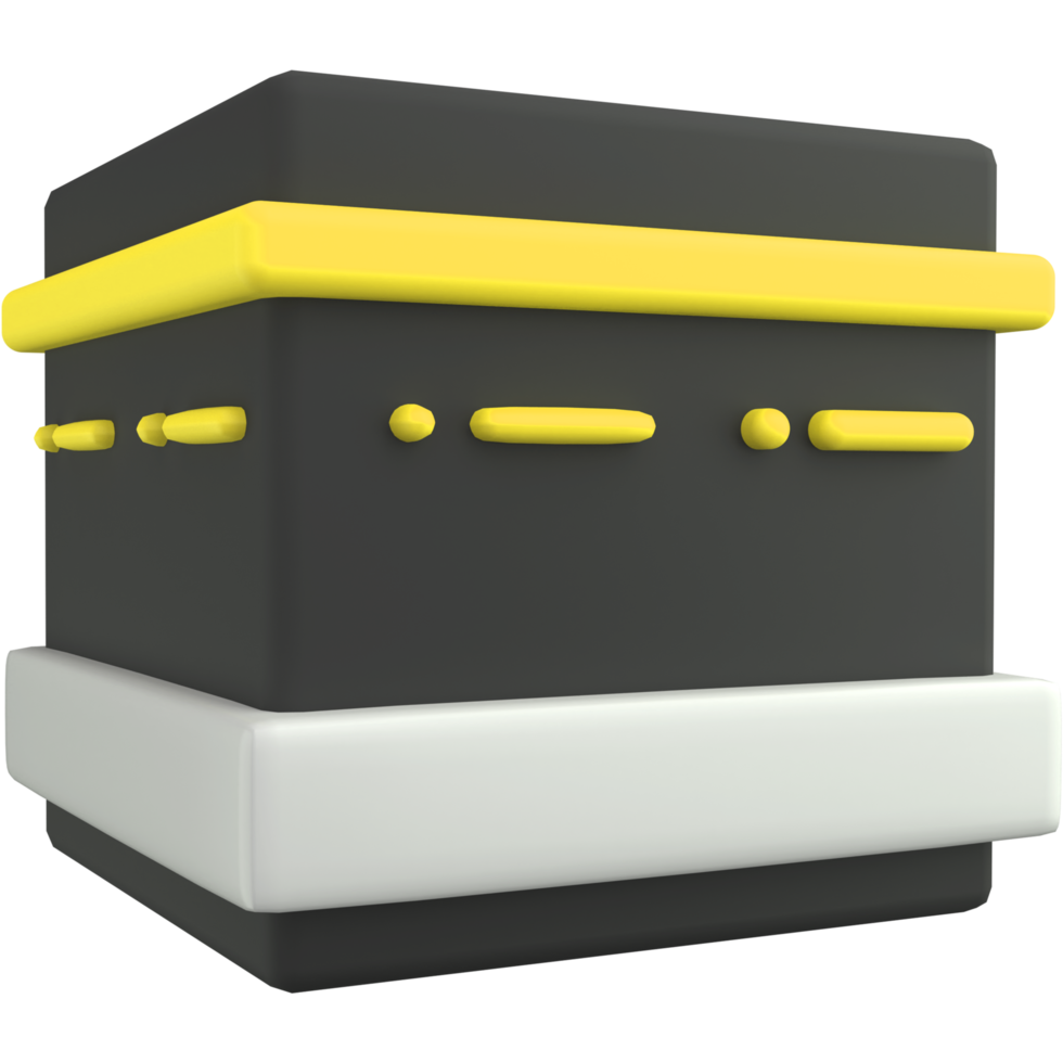 3d Ramadán icono kabah png