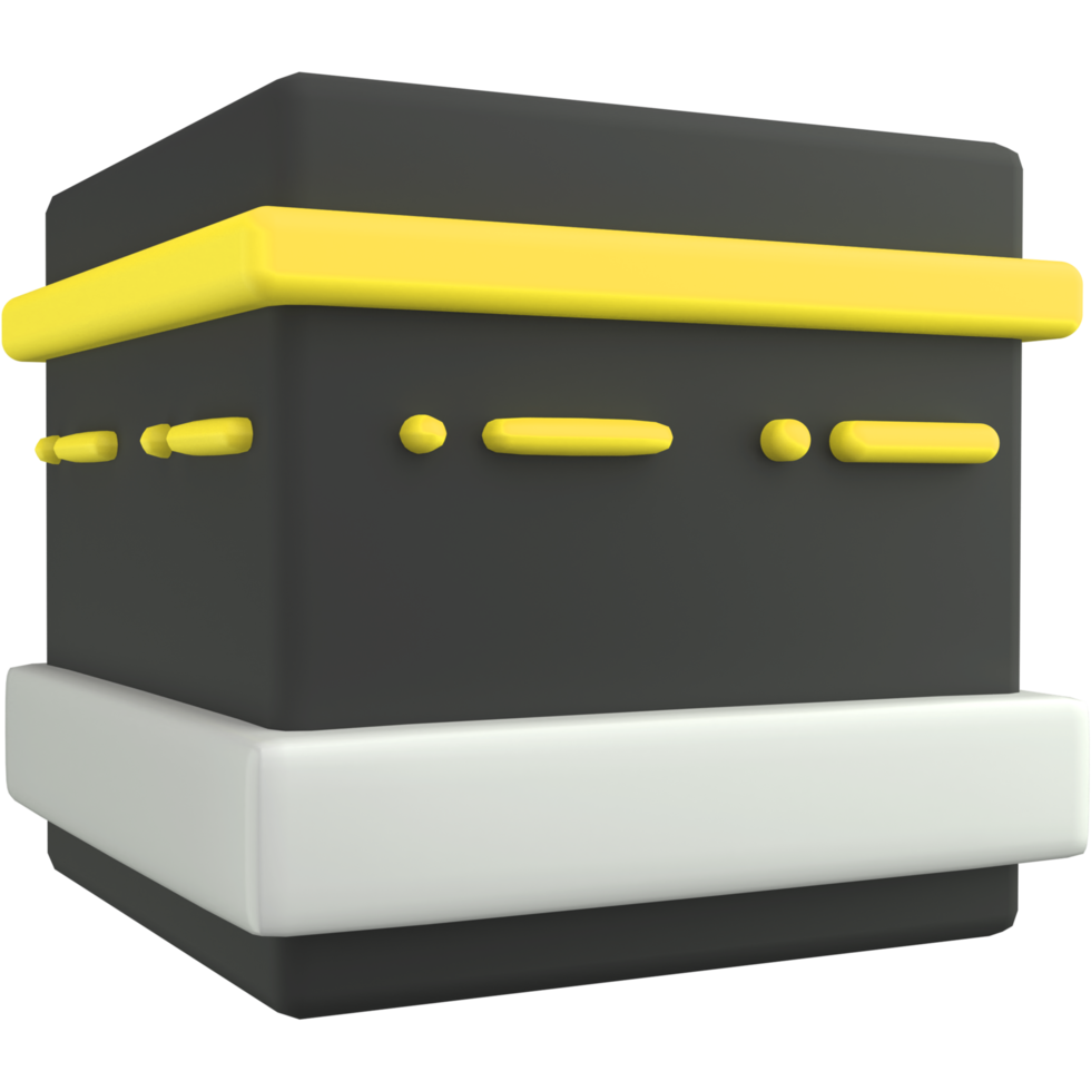 3d Ramadan Symbol Kabah png