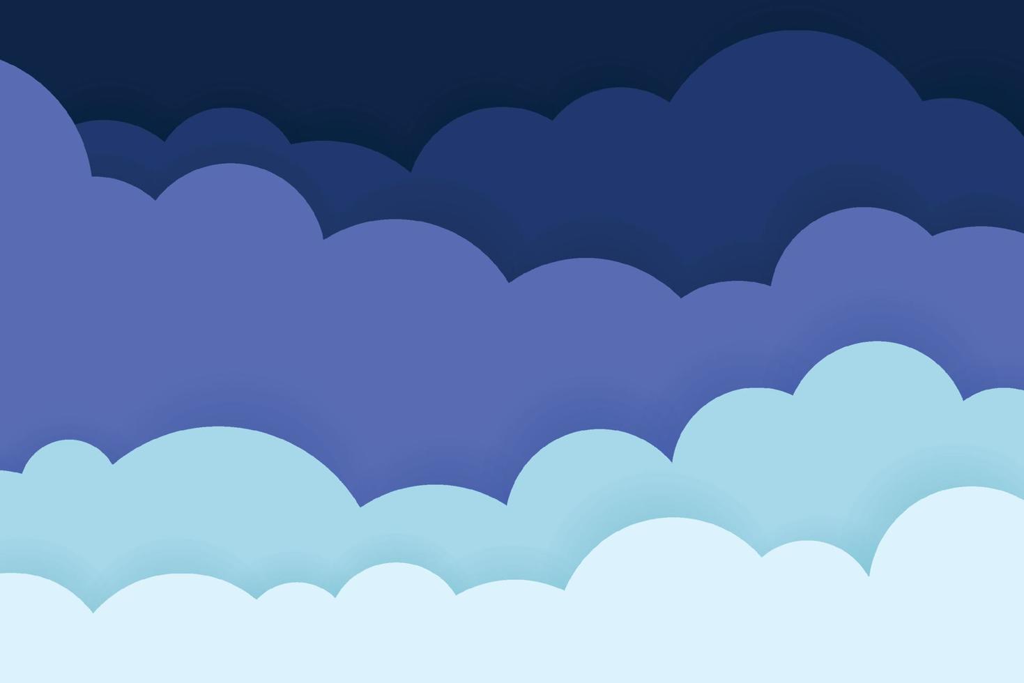 Multicolor gradient with clouds for poster, presentation, website