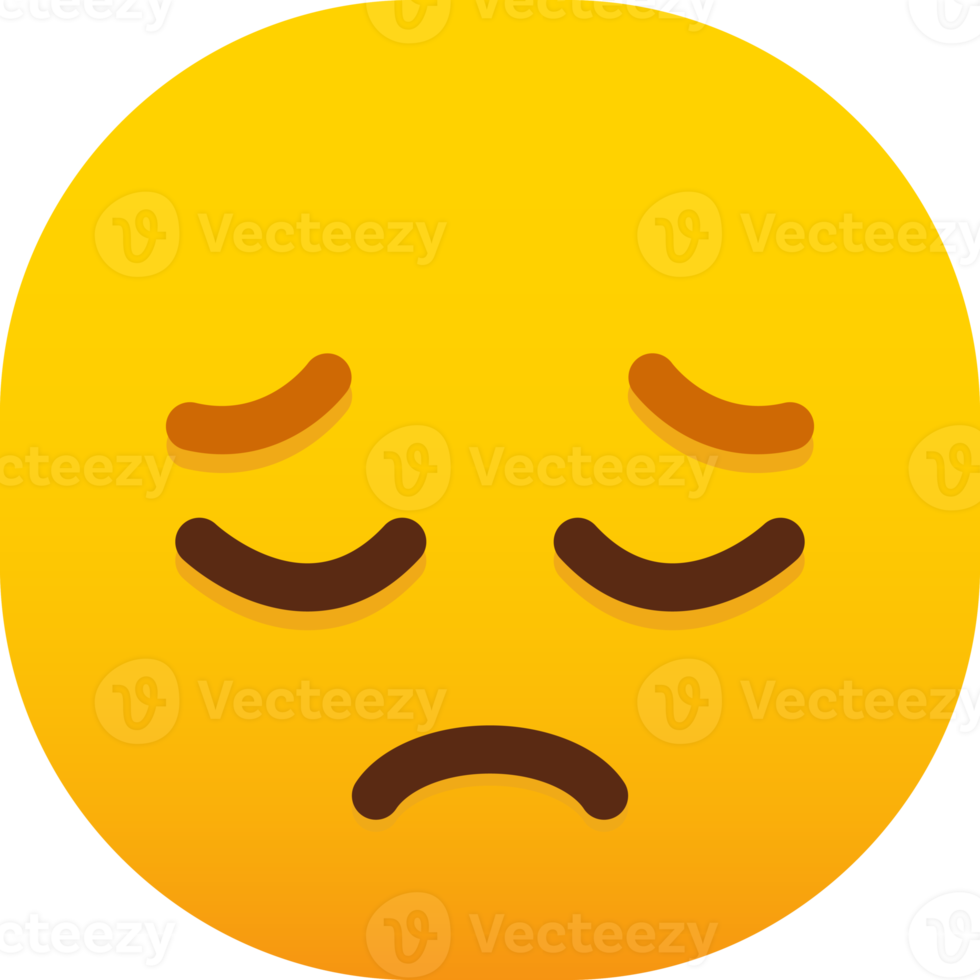 decepcionado cara emoji png