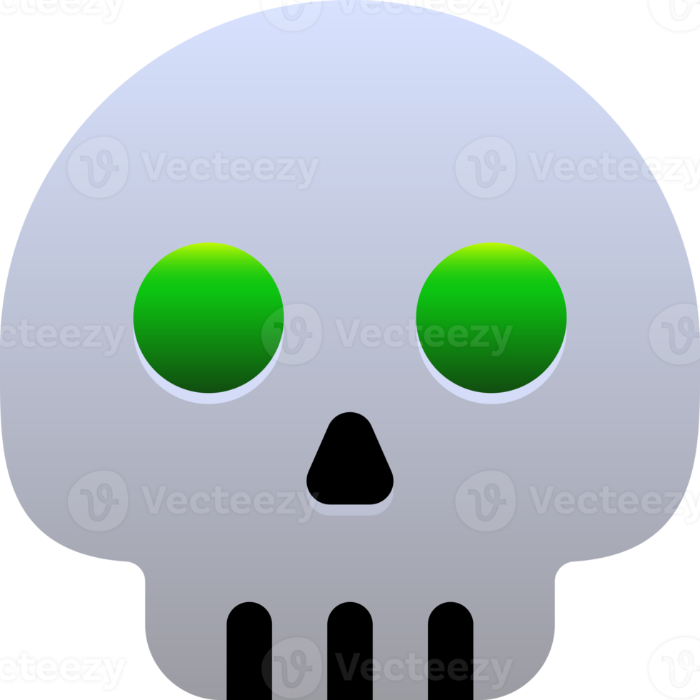 skull face emoji png