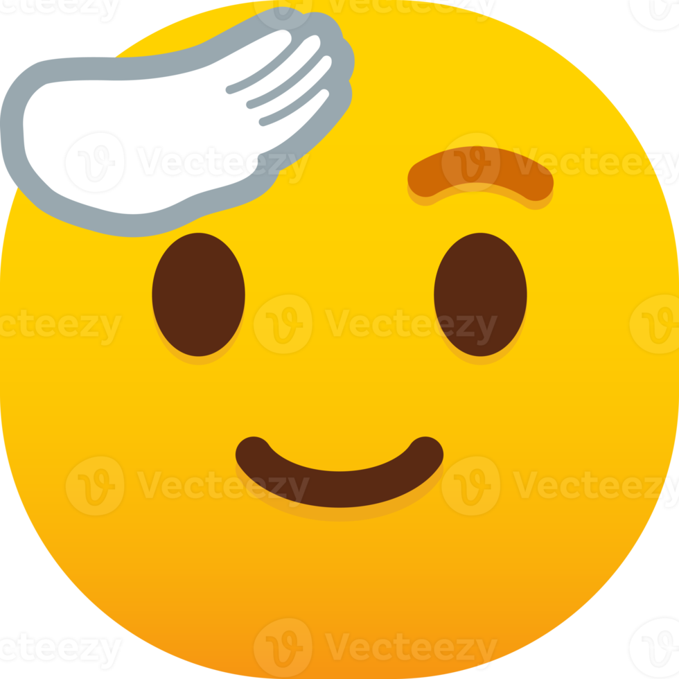 Saluting Face emoji png