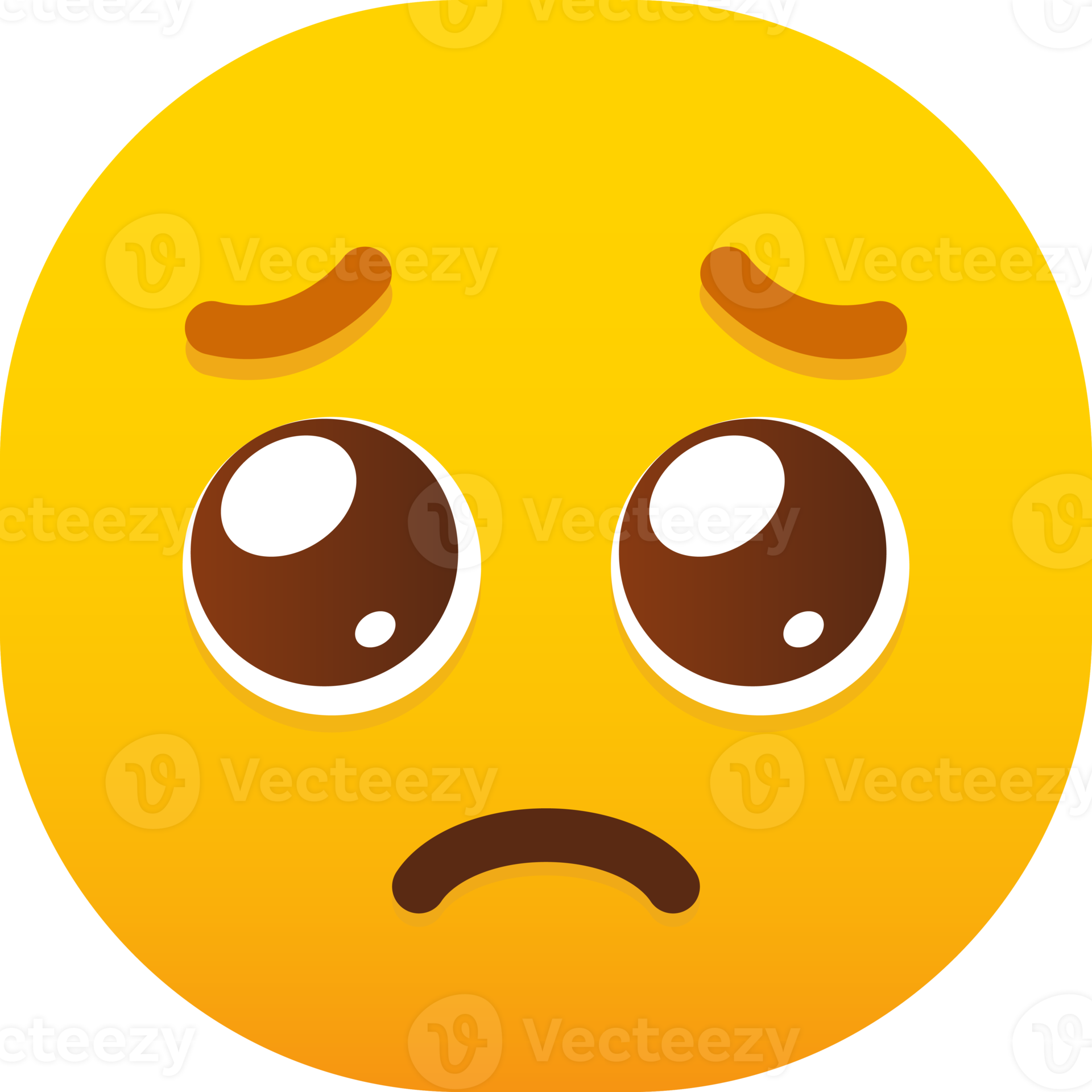 pleading face emoji 21968106 PNG