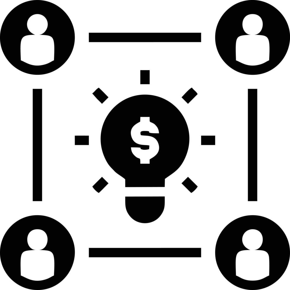 Idea solution icon symbol vector image. Illustration of the creative innovation concept design. EPS 10