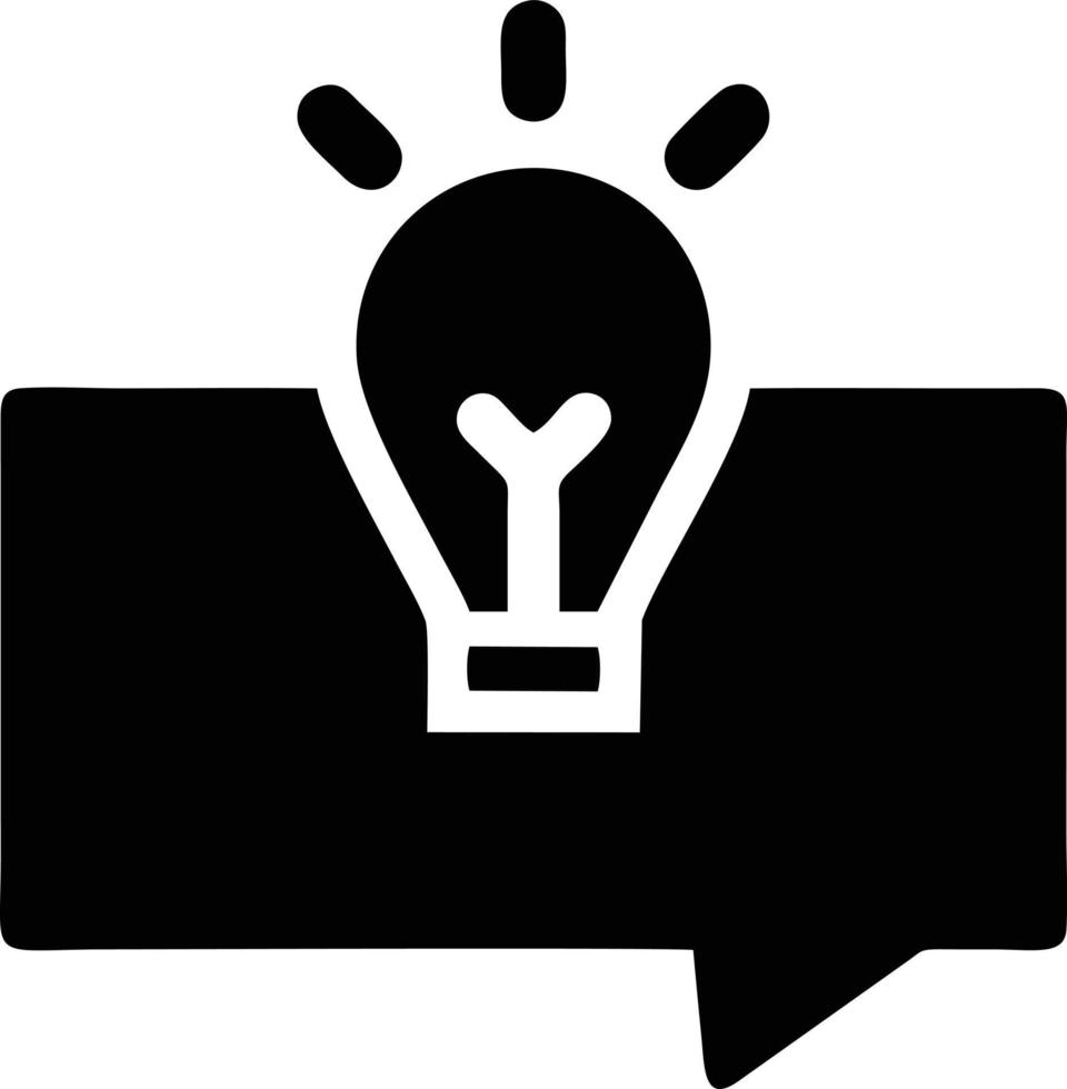 Idea solution icon symbol vector image. Illustration of the creative innovation concept design. EPS 10