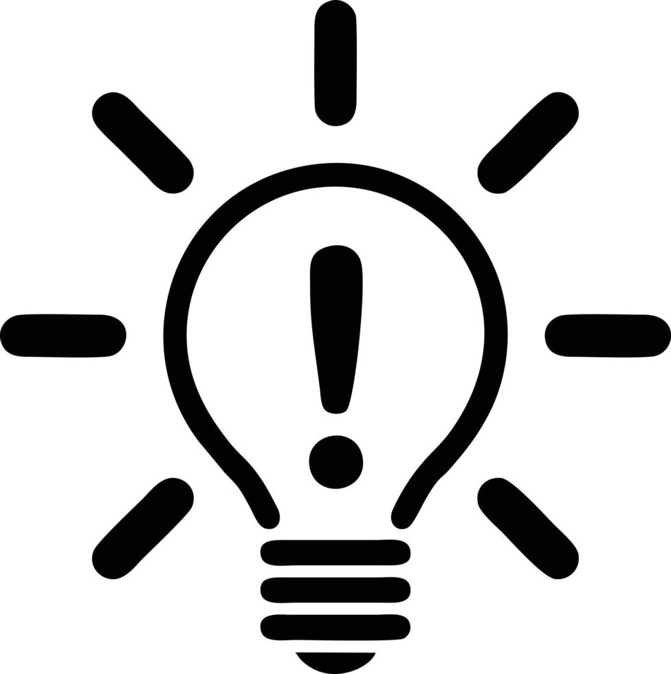 Idea solution icon symbol vector image. Illustration of the creative innovation concept design. EPS 10