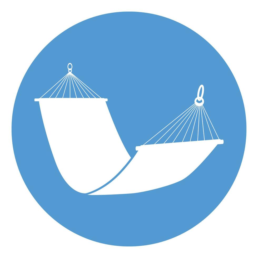 hammock icon vector