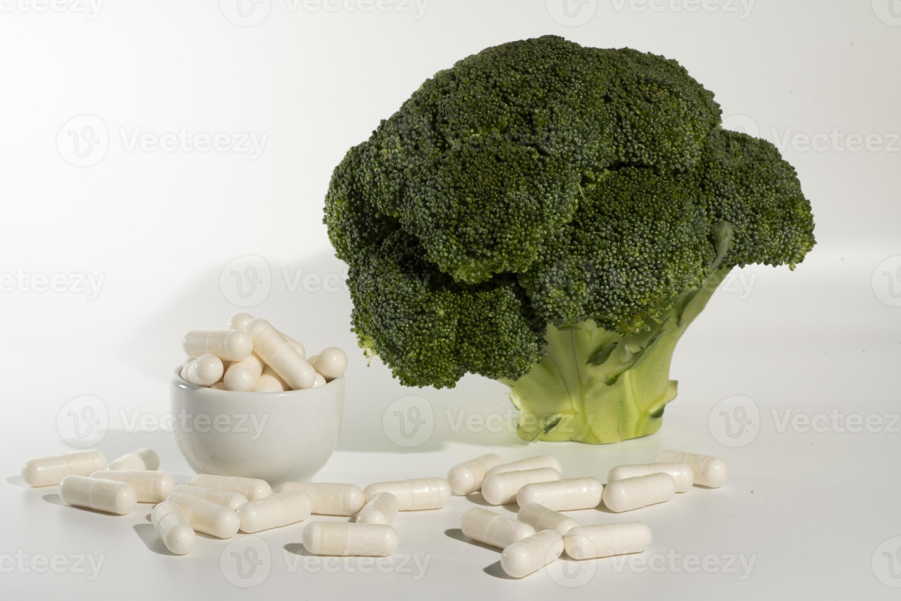 Broccoli, vitamins. Sports Diet. 21968382 Stock Photo at Vecteezy
