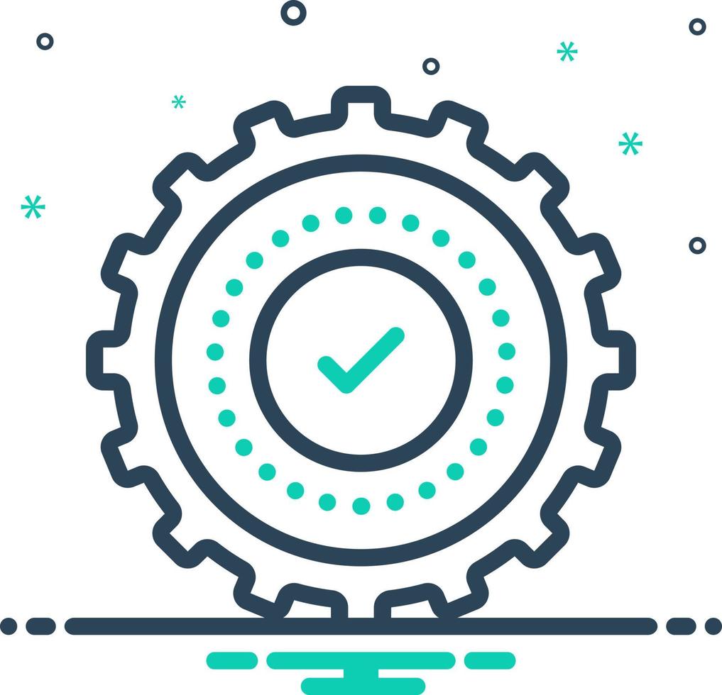 mix icon for resolved vector
