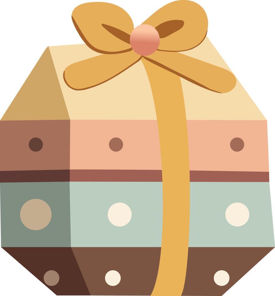 gratis regalo caja icono vector