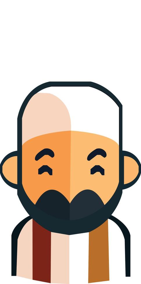 Islamic people free vector icon