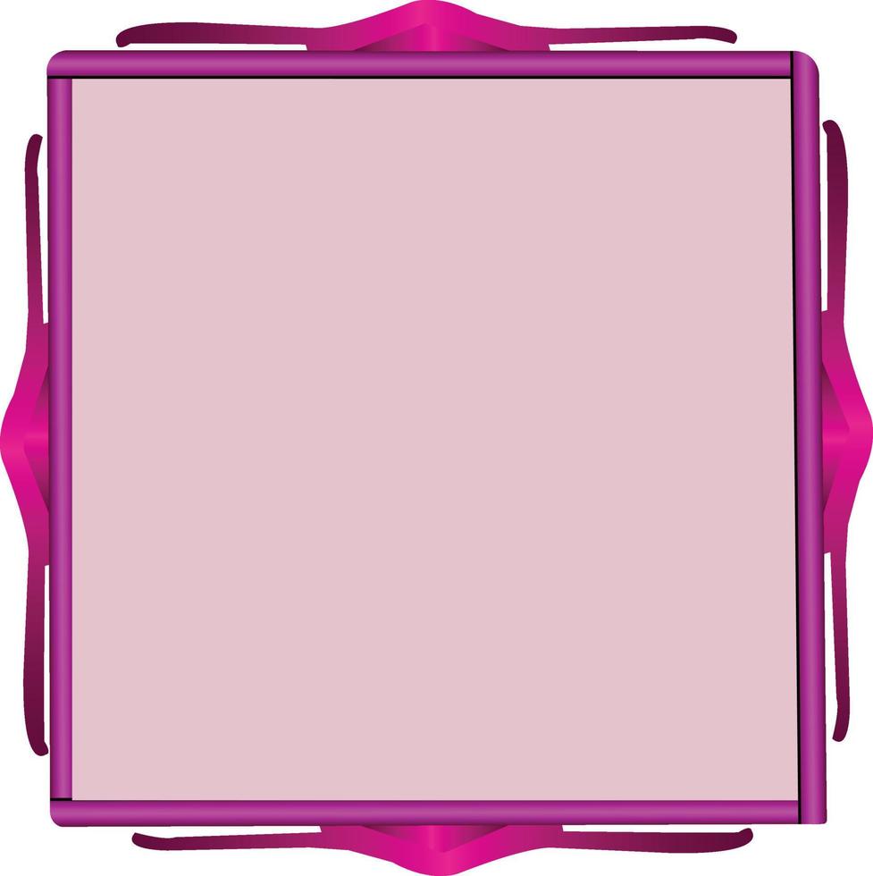 vector free pink frame