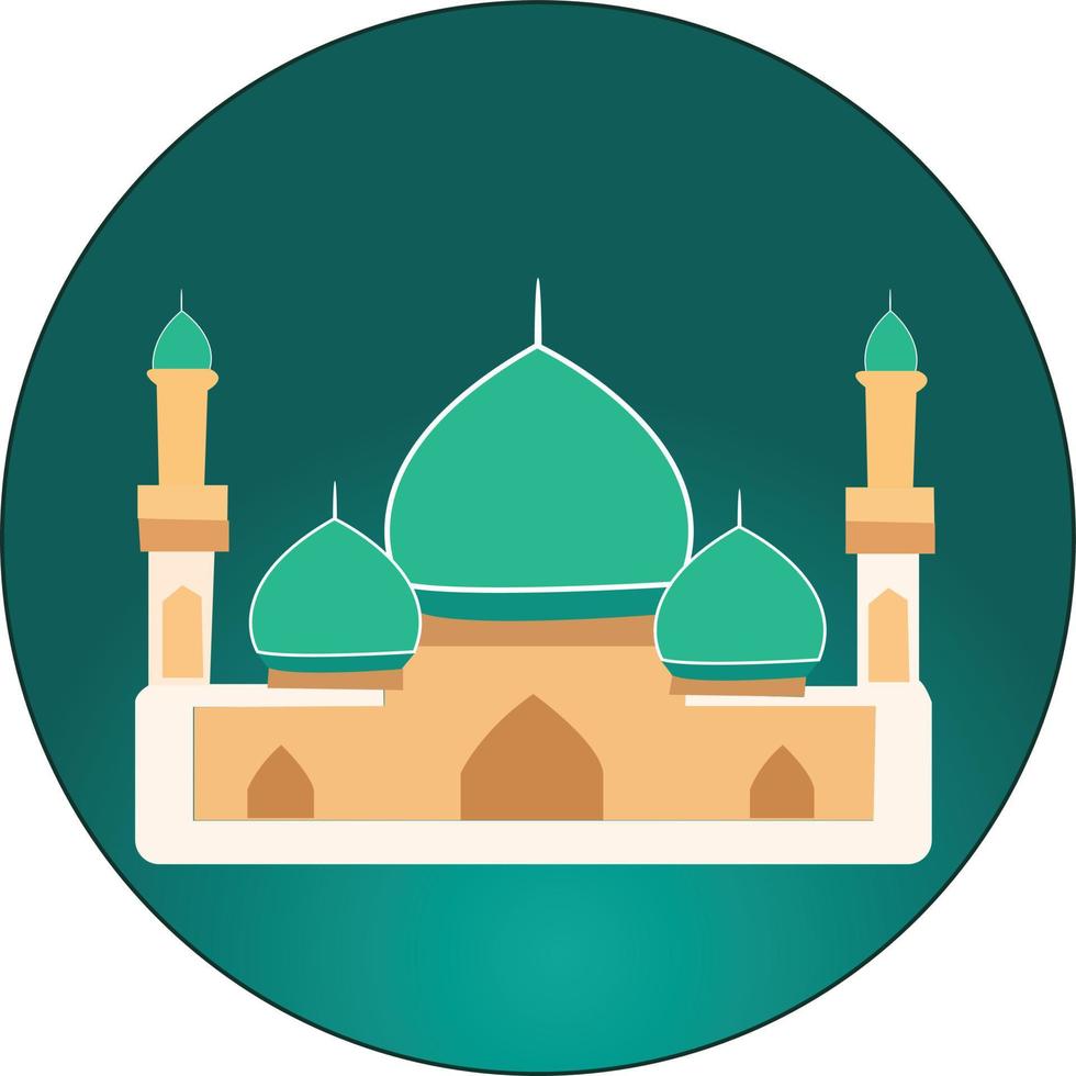 Islamic Ramadan Kareem icon vector