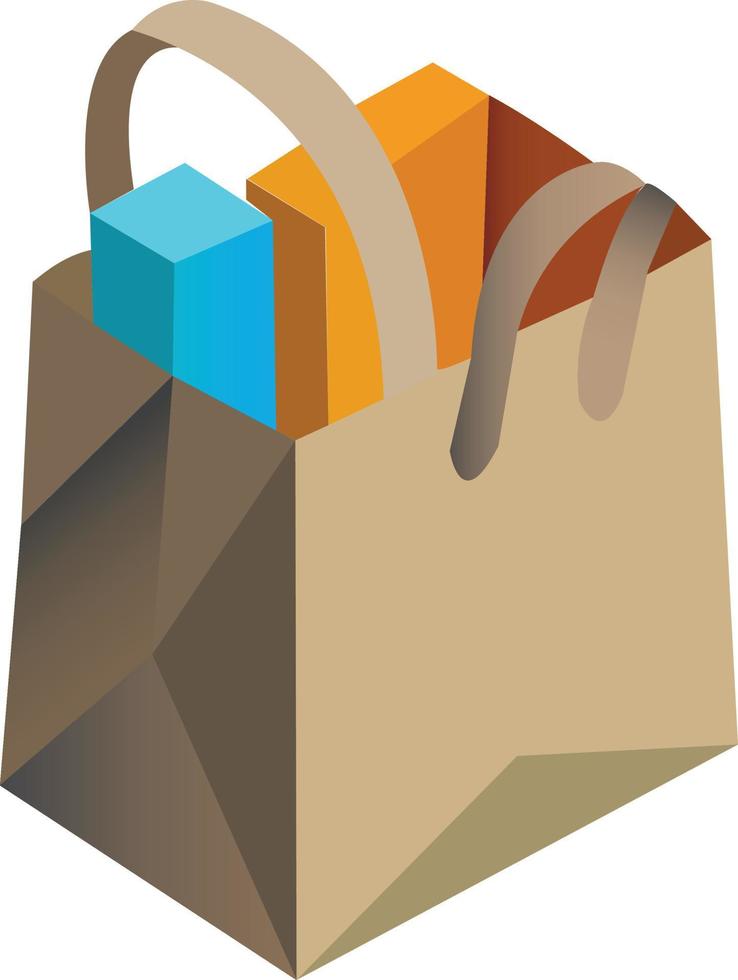free vector shopping bag