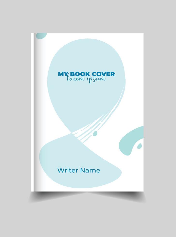 Free vector abstract elegant book cover