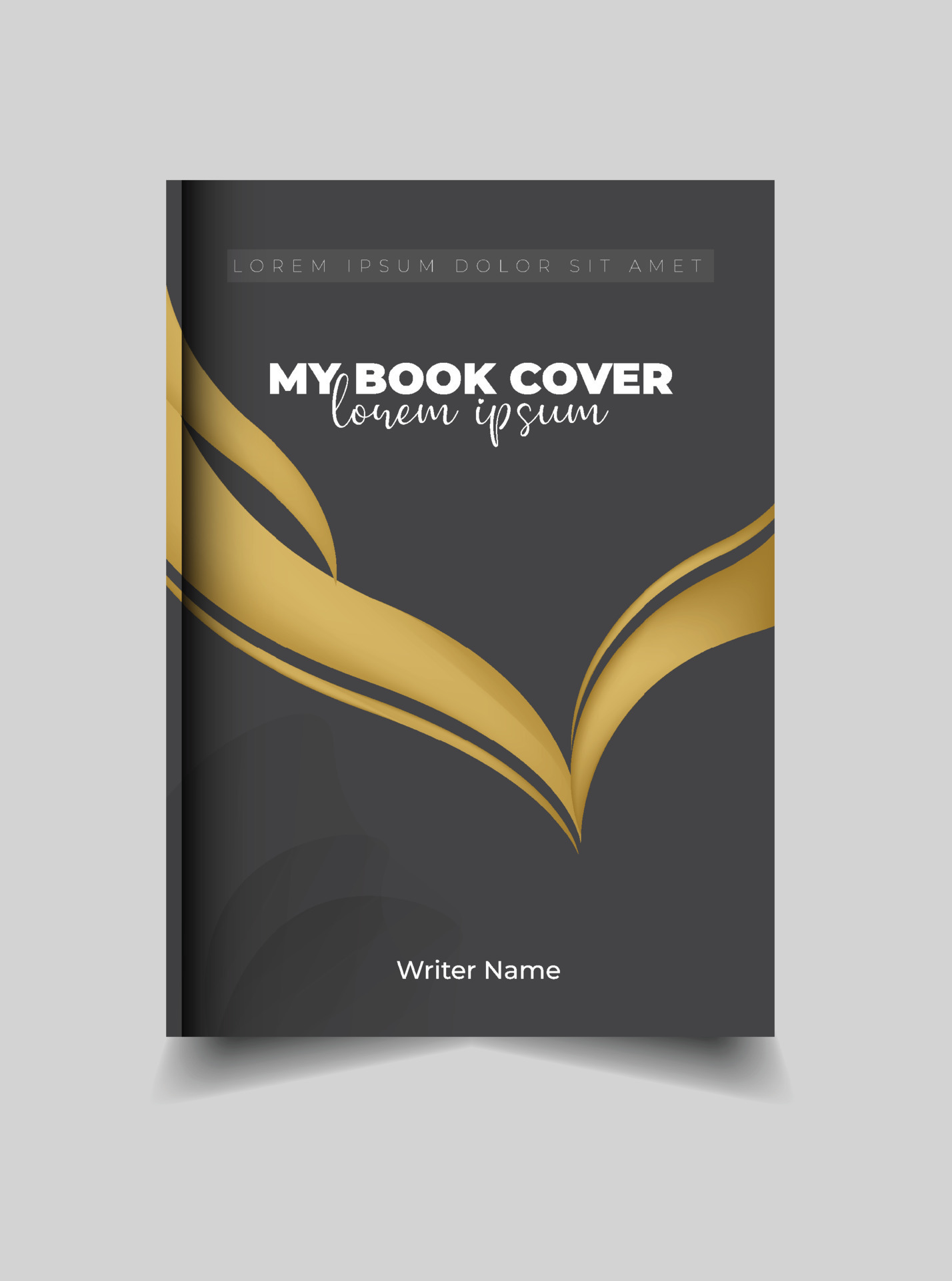 Free vector abstract elegant book cover 21969781 Vector Art at Vecteezy