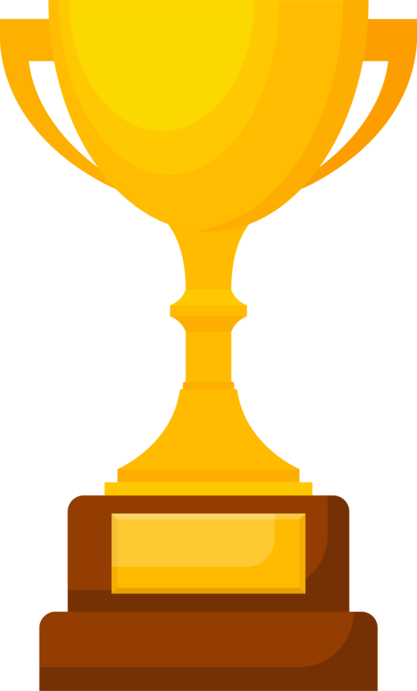 Award trophy goblet png