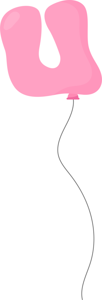 Funny balloon letter clip art png