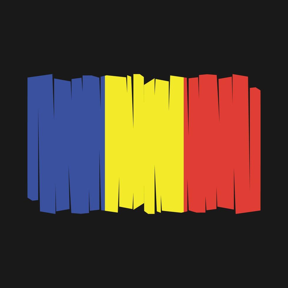 Romania Flag Vector