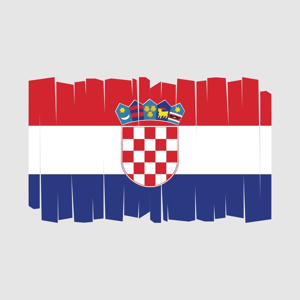 Croatia Flag Vector