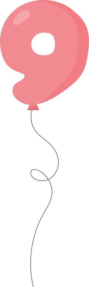 Colored balloon letter clip art png