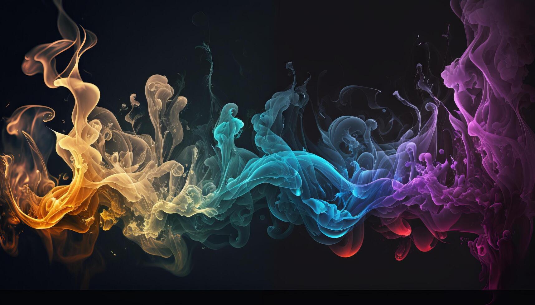 Artistic Smoke Colorful Backgrounds. photo